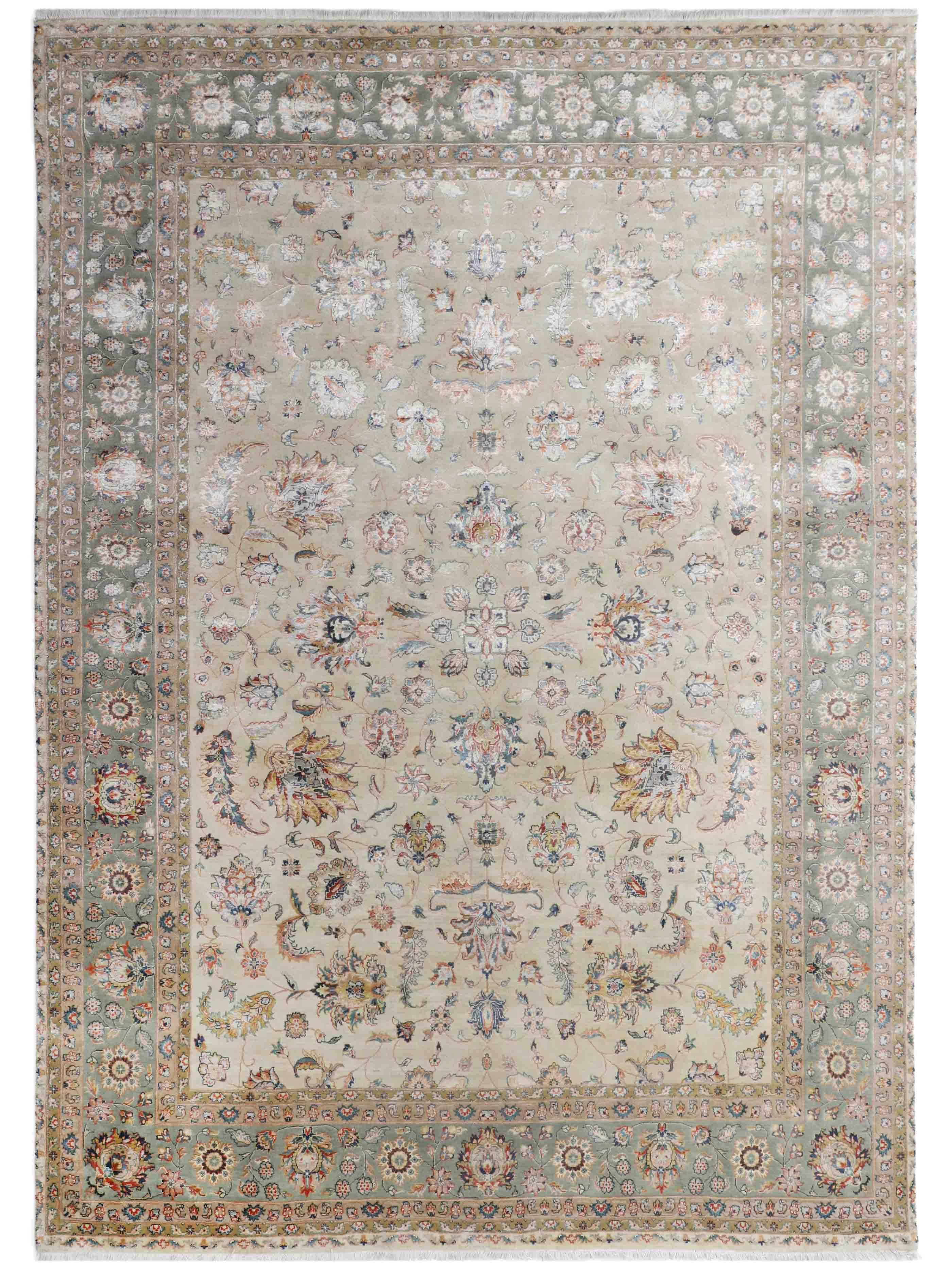 PERSIAN IVORY | FT 8' X 10' | FT 9' X 12' | TRADITIONAL RUGS | BEIGE/GREY COLOR - Luxurify