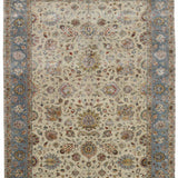VERSAILLES | FT 6' X 9' | FT 8' X 10' | TRADITIONAL RUGS | IVORY/M BLUE COLOR - Luxurify