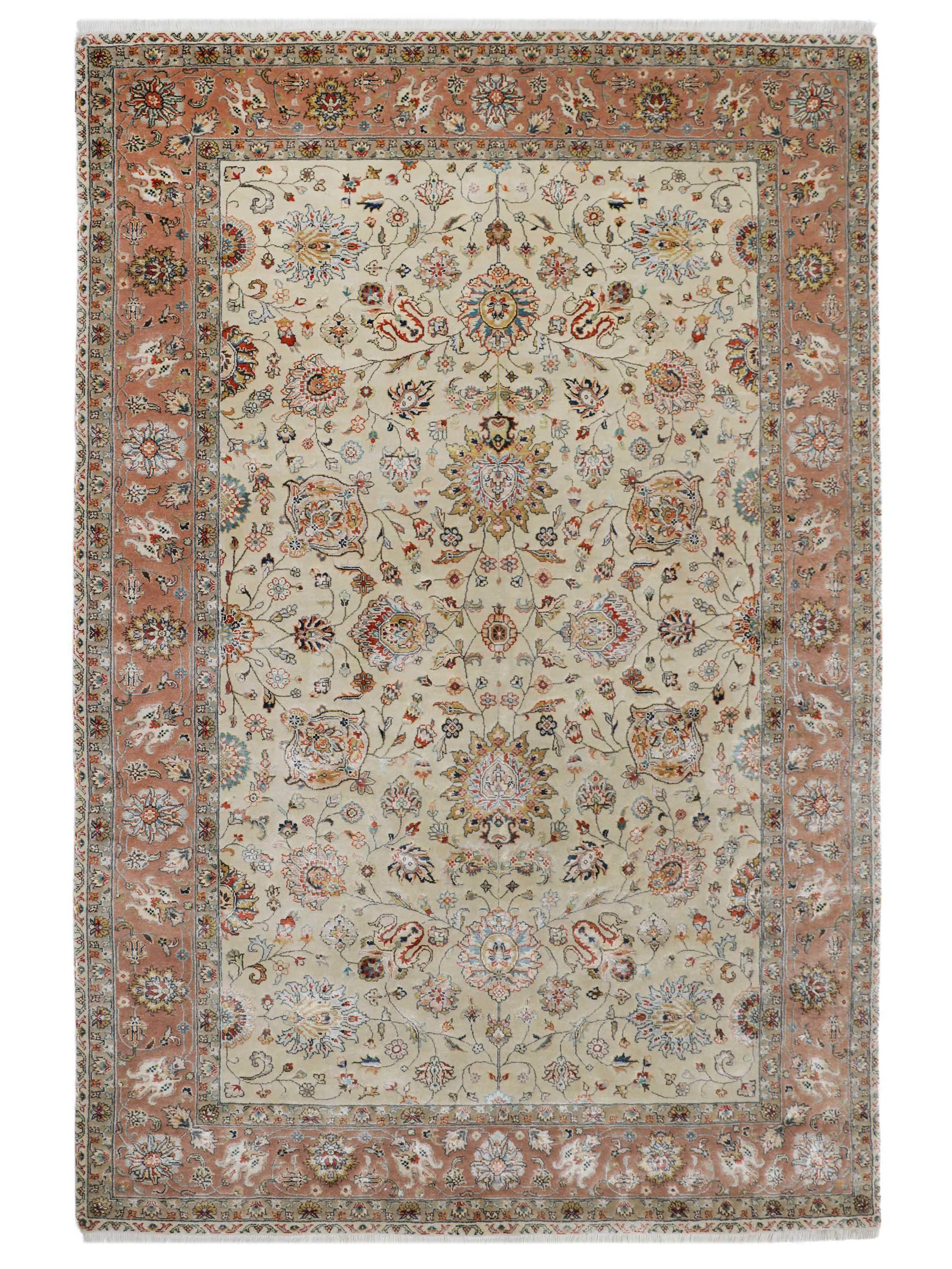 FLORIENNE | FT 6' X 9' | FT 8' X 10' |FT 9' X 12' | TRADITIONAL RUGS | IVORY/PINK COLOR - Luxurify