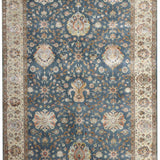 ROYAL PERSIA | FT 6' X 9' | FT 8' X 10' | FT 9' X 12' | TRADITIONAL RUGS | M.BLUE/IVORY COLOR - Luxurify