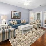 SYLVAN | FT 8' X 10' | FT 9' X 12' | TRADITIONAL RUGS | IVORY/CAMEL COLOR