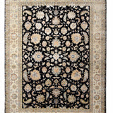 OBSIDIA | FT 8' X 10' | TRADITIONAL RUGS | BLACK/WHITE COLOR
