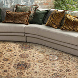 HAMADAN | FT 8'6" X 12' | TRADITIONAL RUGS | CAMEL COLOR