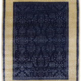 ARISTELLE | FT 5' X 7' | TRADITIONAL RUGS | IVORY/BLUE COLOR