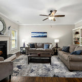 SERENITY | FT 6' X 9'|  FT 8.0' X 10 | FT 9' x 12' | FT 10' X 14' | SILVER/CHARCOAL Color | AETHER