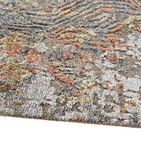 LUMINOUS |  FT 9' x 12' | GREY/RUST COLOR | RARE