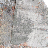LUMINOUS |  FT 9' x 12' | GREY/RUST COLOR | RARE